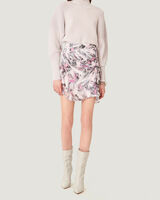 KIMBRA MOCK NECK BALLOON SLEEVE SWEATER image number null